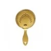 Bonzer Heritage Sprung Julep Strainer Gold -Waterford Store bonzer heritagesprungjulepstrainer gold ss
