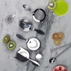 Bonzer Heritage Strainer Set Silver -Waterford Store bonzer heritagestrainerset silver lifestyle 01 1