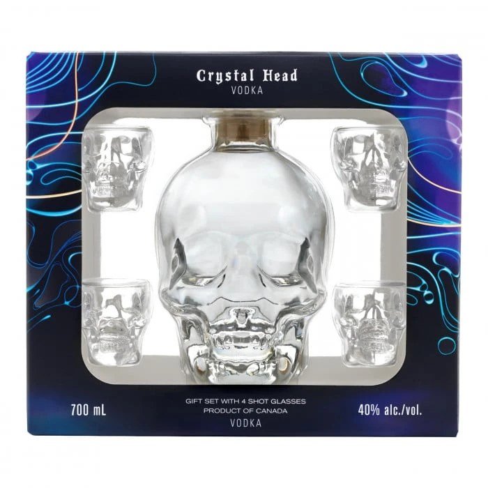 Crystal Head Vodka Shot Glass Pack 3 Crystal Head Vodka Shot Glass Pack