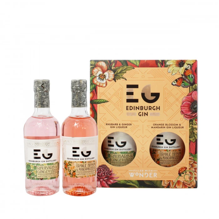 Edinburgh Gin Liqueur Gift Set 3 Edinburgh Gin Liqueur Gift Set