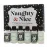 Naughty & Nice Christmas Gin Gift Set - Black -Waterford Store giftbox naughtynice black box gin ps