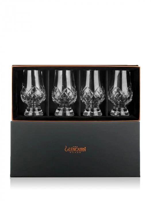 Glencairn 4 Crystal Cut Glasses 3 Glencairn 4 Crystal Cut Glasses
