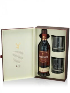 Glenfiddich 15 Year Old Gift Set 7 Glenfiddich 15 Year Old Gift Set -Waterford Store glenfiddich 15yo gift box ps1