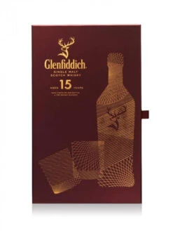 Glenfiddich 15 Year Old Gift Set 6 Glenfiddich 15 Year Old Gift Set -Waterford Store glenfiddich 15yo gift box ss