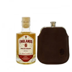 Gullivers England's No.6 Hip Flask Gift Pack -Waterford Store guillivers england no.6 gift pack ps2