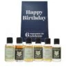 Happy Birthday (Dark Blue) 6 Reasons Whisky Gift Pack -Waterford Store happy birthday dark blue ss