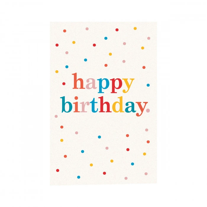 Happy Birthday Multi Coloured Spots 6x3cl Whisky Gift Pack 5 Happy Birthday Multi Coloured Spots 6x3cl Whisky Gift Pack - Image 3