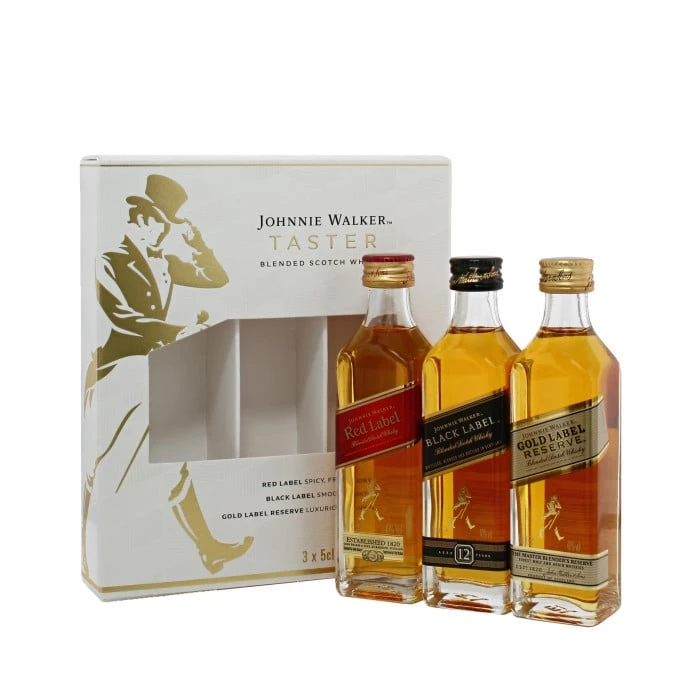 Johnnie Walker Taster Gift Set 3x5cl 3 Johnnie Walker Taster Gift Set 3x5cl