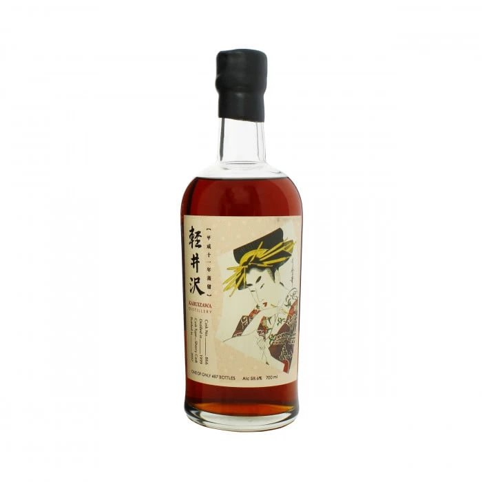 Karuizawa 1999 Single Sherry Cask #866 Miyaki Odori Geisha Label - Image 2