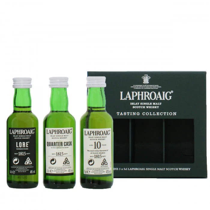 Laphroaig 3x5cl Miniature Pack 4 Laphroaig 3x5cl Miniature Pack - Image 2