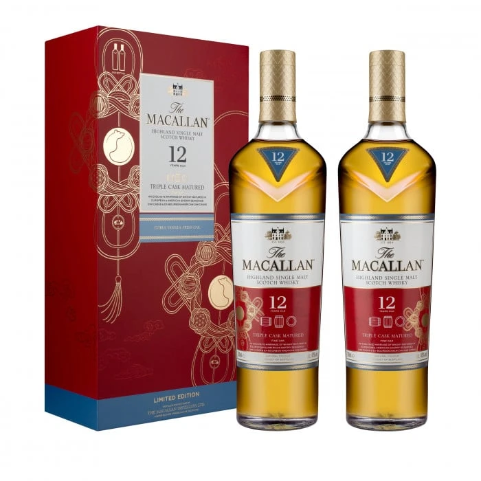 Macallan 12 Year Old Triple Cask Chinese New Year Twin Pack 3 Macallan 12 Year Old Triple Cask Chinese New Year Twin Pack