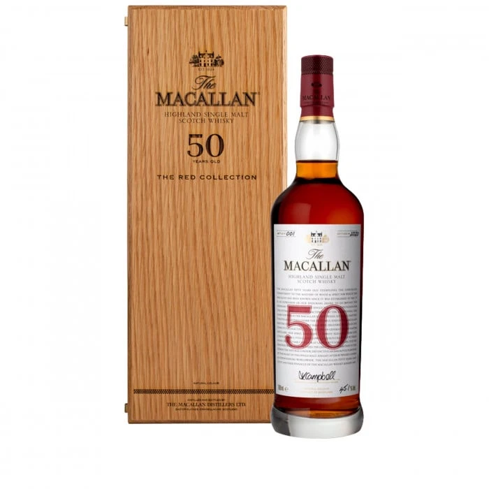 Macallan 50 Year Old Red Collection 3 Macallan 50 Year Old Red Collection