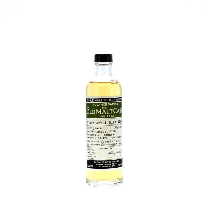 Old Malt Cask Blair Athol 12 Year Old With Glass 4 Old Malt Cask Blair Athol 12 Year Old With Glass - Image 2