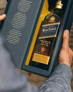 Johnnie Walker Blue Label -Waterford Store personalised fathersday 2023 01