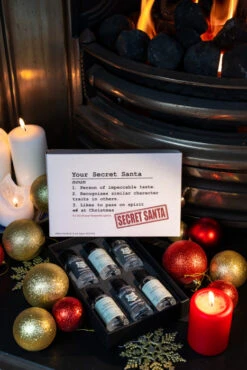 Secret Santa Christmas Gin Gift Set -Waterford Store secretsanta gin lifestyle