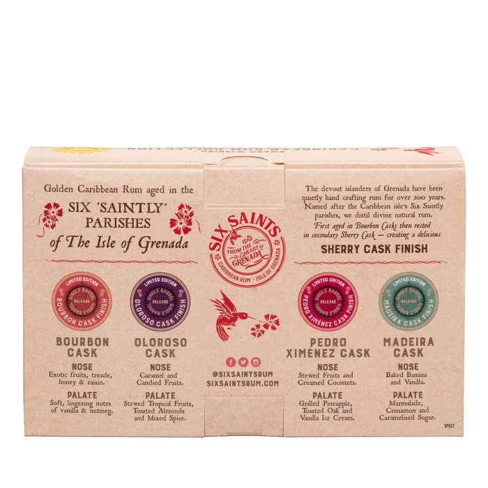 Six Saints Special Cask Finishes Set 4x5cl 8 Six Saints Special Cask Finishes Set 4x5cl - Image 6