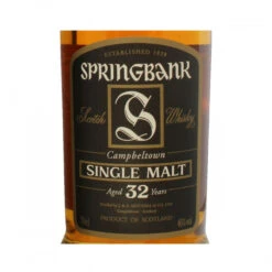 Springbank 32 Year Old -Waterford Store springbank 32yo ps2