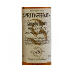 Springbank 45 Year Old Millennium Limited Edition -Waterford Store springbank 45yo millennium ps2