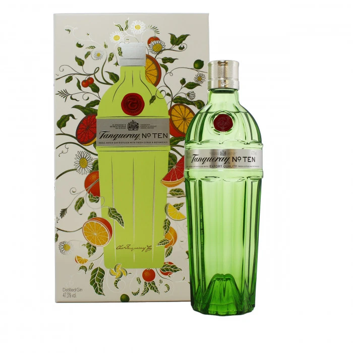 Tanqueray Gin Gift Box White 3 Tanqueray Gin Gift Box White