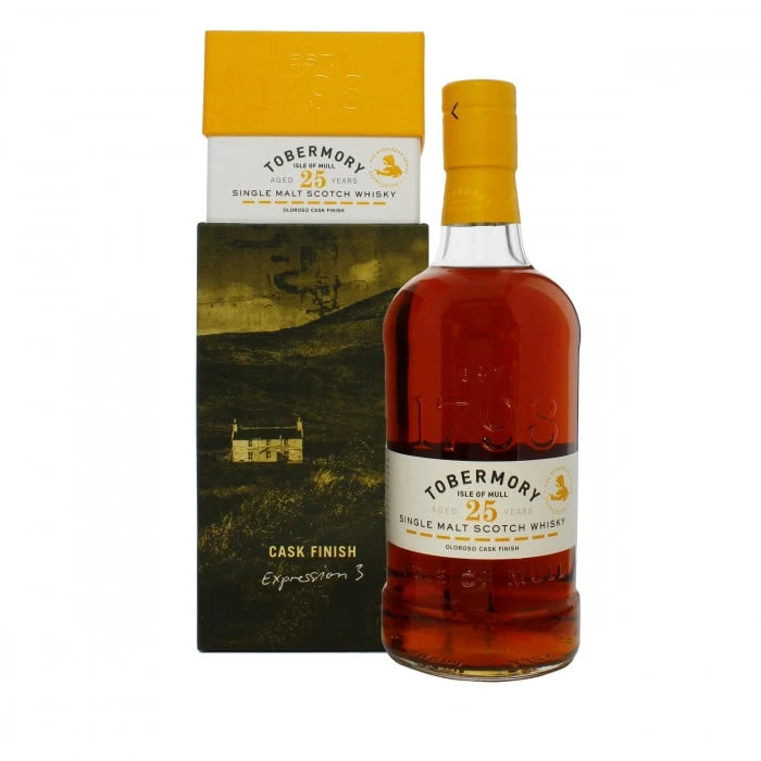 Tobermory 25 Year Old Cask Finish Expression 3 3 Tobermory 25 Year Old Cask Finish Expression 3